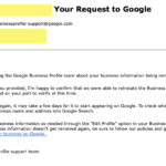 Google Business Profile GBP Reinstatement Approved